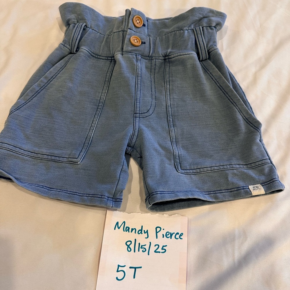 Little Road Co. 5T Stylish paperbag shorts